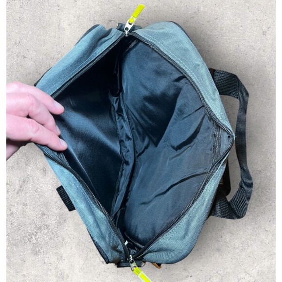 Faber-Castell Laptop Organizer Briefcase 15" Expandable Protective Black Gray - Picture 4 of 4